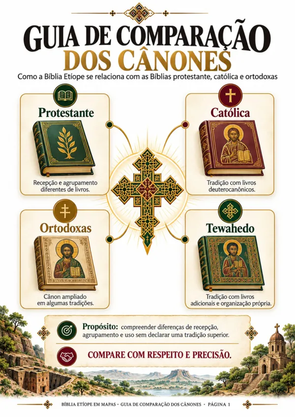 Guia de Comparação dos Cânones