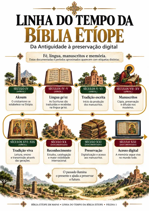 Linha do Tempo da Bíblia Etíope