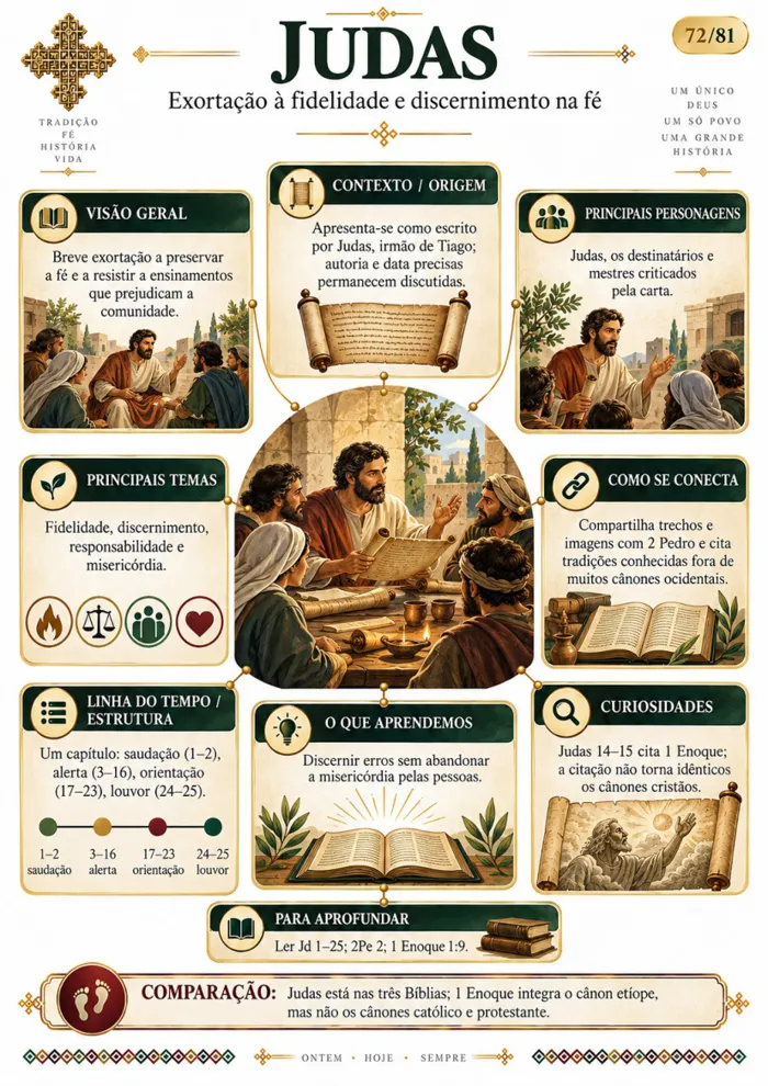 Mapa da carta de Judas